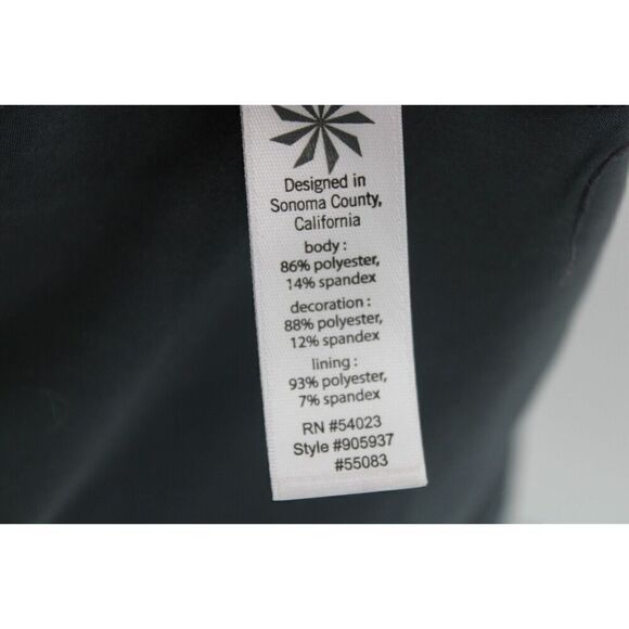 Athleta Laser Cut Tennis Skort Skirt Womens Size XXS Gray #905937 - Picture 8 of 8